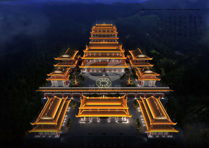 古建筑亮化設(shè)計 古建筑亮化設(shè)計