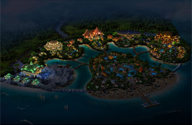 恒大?；◢u景觀(guān)照明