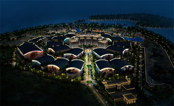 海南?；◢u影視基地戶外照明工程